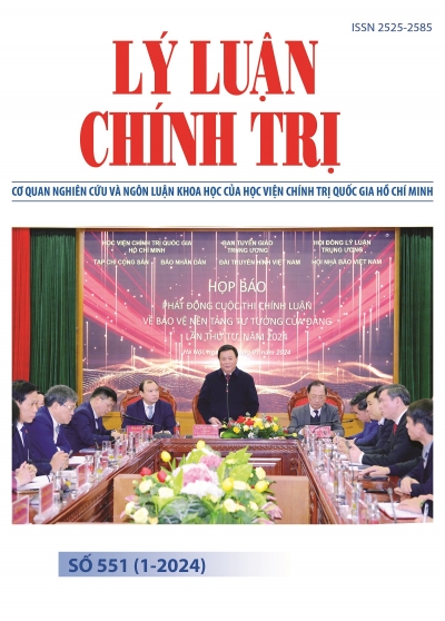 Political Theory Journal (Vietnamese Version) Issue No 551 (1-2024)
