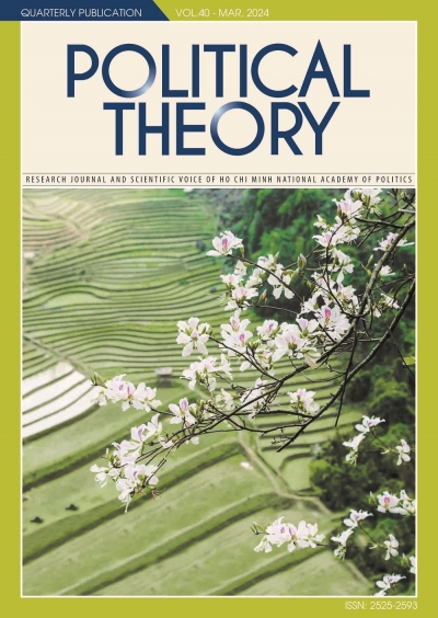 Political Theory Journal Vol.40 - March, 2024