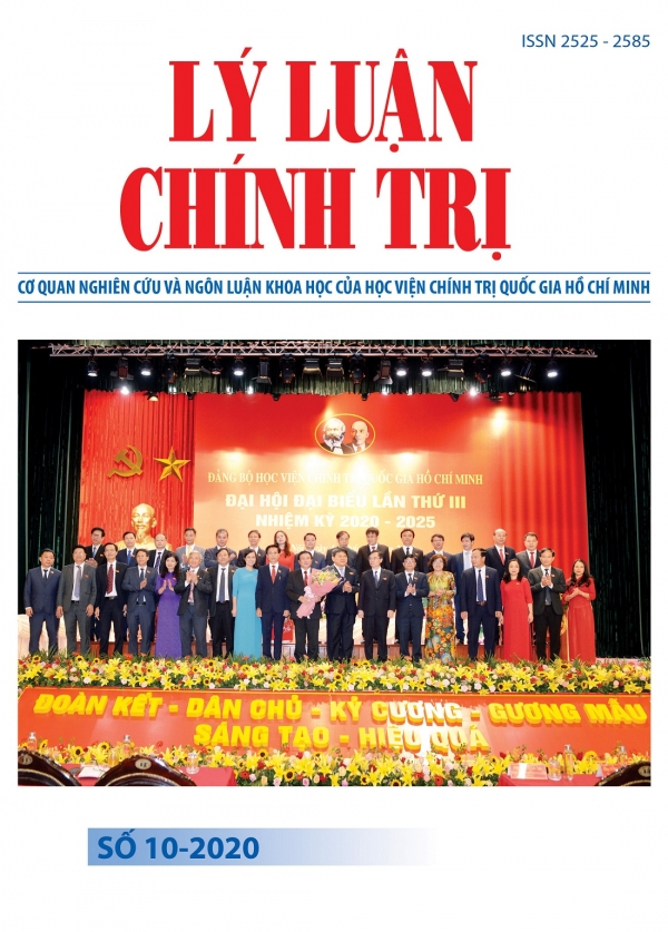 Political Theory Journal (Vietnamese Version) Issue No 10-2020
