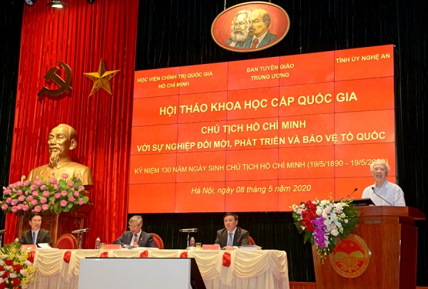 President Ho Chi Minh and the cause of national renewal, development and defense