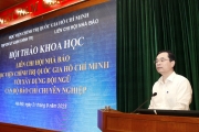 Hội thảo khoa học “Liên Chi hội Nhà báo Học viện Chính trị quốc gia Hồ Chí Minh với xây đựng đội ngũ cán bộ báo chí chuyên nghiệp”