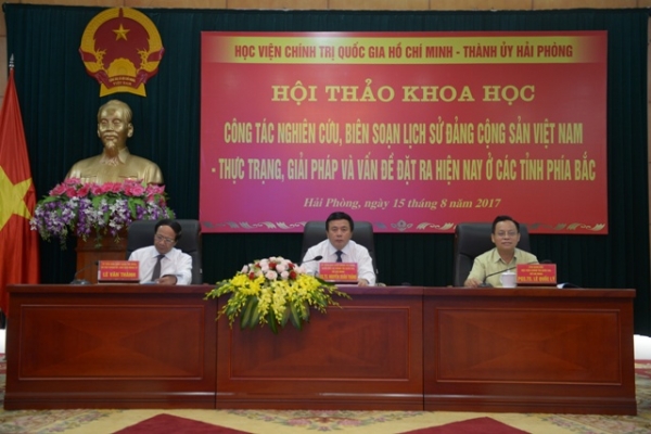 Hội thảo khoa học: Công tác nghiên cứu, biên soạn Lịch sử Đảng Cộng sản Việt Nam, thực trạng, giải pháp và vấn đề hiện nay ở các tỉnh phía Bắc