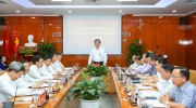 Đồng chí Nguyễn Trọng Nghĩa, Bí thư Trung ương Đảng, Trưởng Ban Tuyên giáo Trung ương thăm và làm việc tại Học viện Báo chí và Tuyên truyền